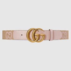 NWT GUCCI GG MARMONT JUMBO GG BELT SIZE 85